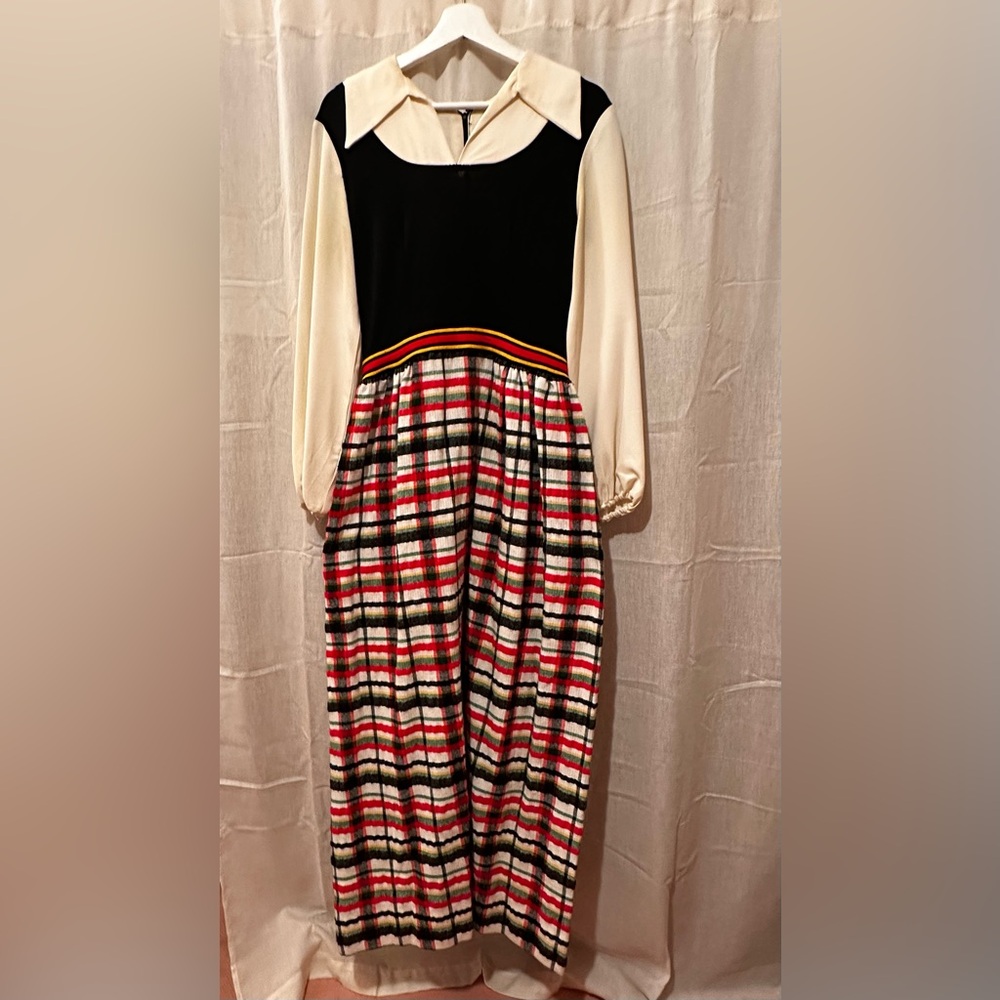 1970s maxi dress